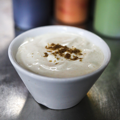 Raita at Purple Poppadom Raita at Purple Poppadom