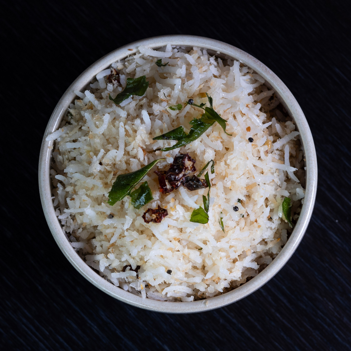 Coconut Rice at Purple Poppadom Coconut Rice at Purple Poppadom